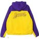 Loslak Veste NBA Courtside Premium pour hommes Loslak Field Violet/amarillo/blanc