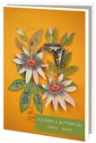 Bekking & Blitz Kaartenmapje met env, groot: Flowers & Butterflies, Geertje Aalders