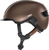 Abus Hud-Y Casque de vélo Cuivre Métallique