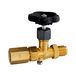 RIEGLER 102664-9016/ES Mano-afsluiters, pinspanmof, DIN16270, ES 1.4571, G 1/2, 1 stuk
