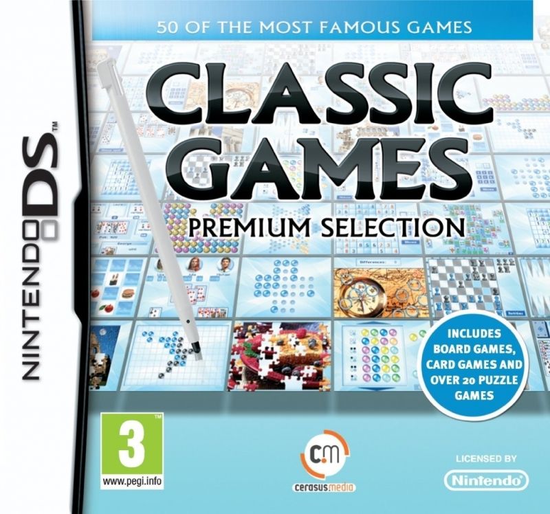 Easy Interactive Classic Games - Nintendo DS