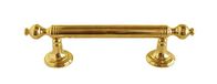 Imex El Zorro 76020 handgreep, glad, messing, glanzend, 250 mm
