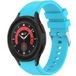 Strap-it Samsung Bracelet Galaxy Watch 5 Pro silicone (bleu clair)