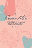 My Sermon Notes Christian Journal