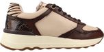 Carmela Lage Sneakers Vrouwen Leer Bruin EU 36