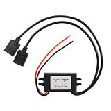 MEIRIYFA 12 V naar 5 V USB Converter DC 12 V naar Dual 5 V 3A USB Buck Converter Module Step Down Converter Verminderde Spanningsregelaar Module Auto Power Adapter