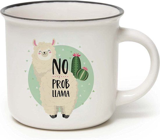 Legami Cup-Puccino Mok, porselein, meerkleurig, 350 ml