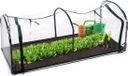 Kinzo Garden Broeikas - Tunnelkas - met Rits - Staal - 130x60x50cm