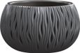 Prosperplast Bloemschaal Plantschaal Sandy Bowl 37cm Antraciet