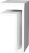 MAZE F-shelf Étagère murale Gauche 42 x 21 x 25 cm Bois Blanc