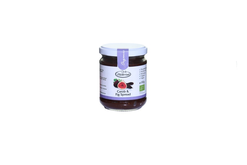 Pate de la Mediterranee Mediterranee Carob Fig Spread