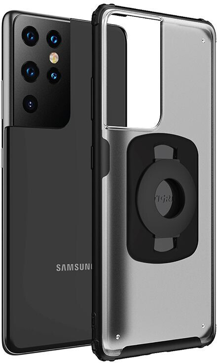 TIGRA SPORT TIGRA SPORT FitClic Neo Smartphone hoesje voor Samsung Galaxy S21 Ultra, zwart