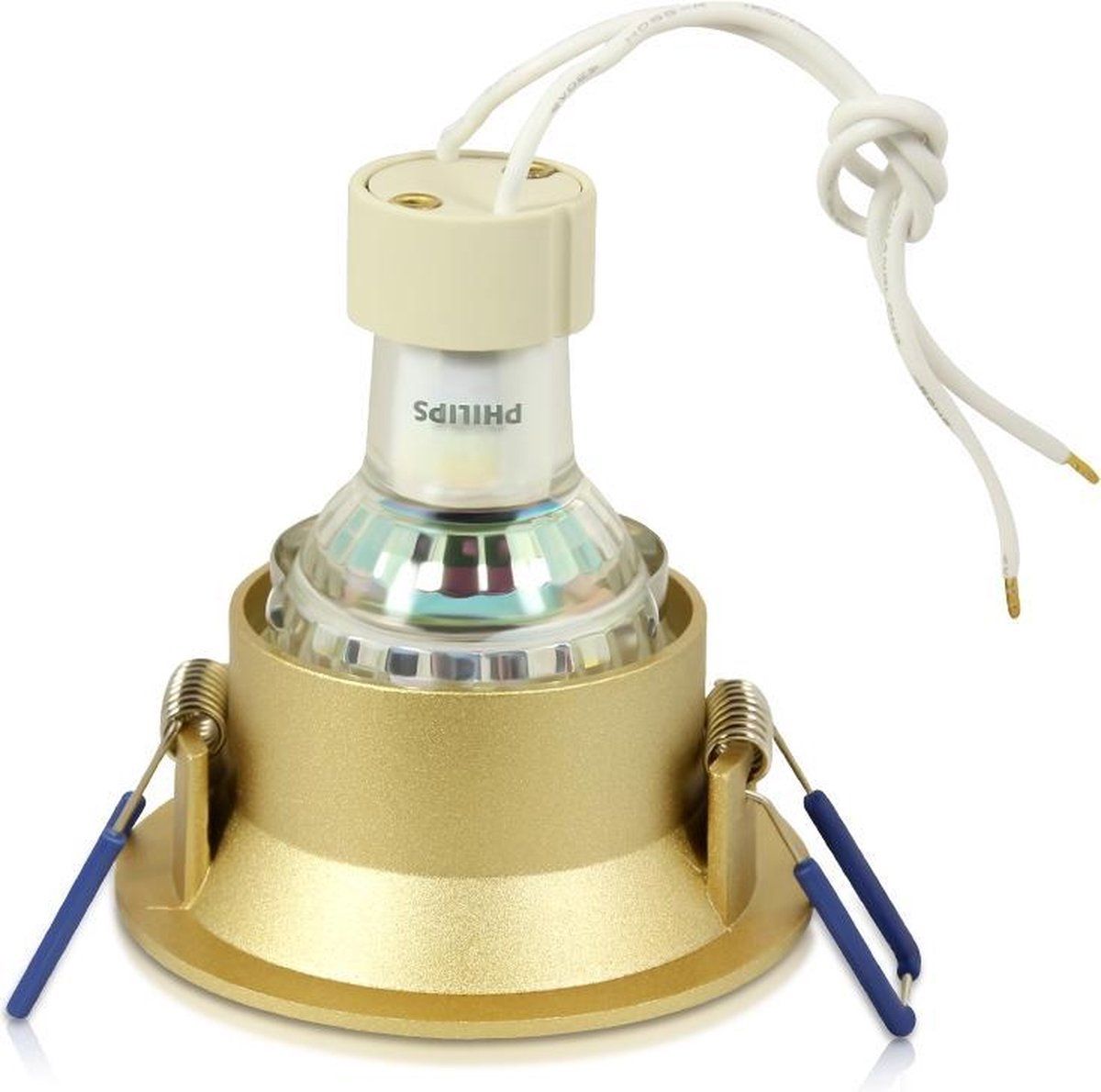 Philips Premium Inbouwspot Warmglow Heiko Goud - Aluminium - 2021