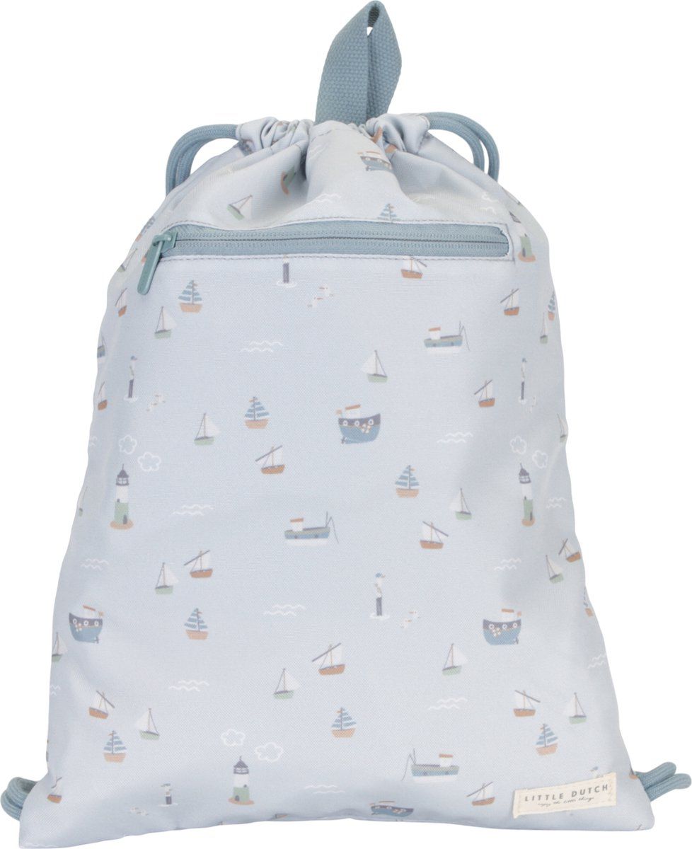 Little Dutch - Gymtas - Sailors Bay - Blauw