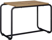 vidaXL TV-standaard 60 x 35,5 x 42 cm Artisanaal eiken Bewerkt hout
