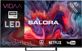 Salora FOD43FV - 43 Inch - Smart TV - Full HD - 2023 - VIDAA - Smart 43 inch tv