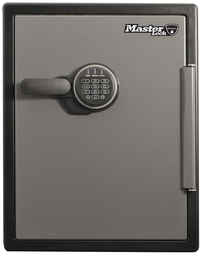 MASTER LOCK XXL Brandwerende Kluis - Digitaal slot - Zwart/Grijs
