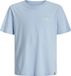 JACK&JONES JJEBRANDES BACKP RELAXED TEE SS SN JNR Jongens T-shirt - Chambray Blue