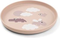 Done by Deer Foodie Plate Happy Clouds - Powder - Roze