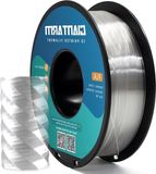 175 mm filament pour imprimante 3D, 1 kg, transparent, haute qualité, tolérance +/- 0,02 mm