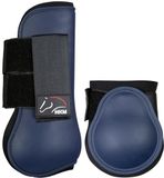 HKM Classic Slobkousen/Voetkappen Donkerblauw Pony