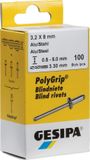 Gesipa Mini-pack Staal 3x6mm
