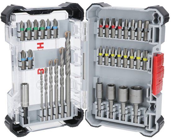 Bosch Extra Harde Schroevendraaierbits en CYL-3 Boren set 35 stuk(s)