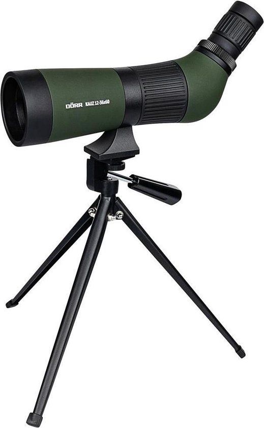 Dörr Danubia Kauz 10-36x50 Zoom Spotting Scope - Zwart/Groen