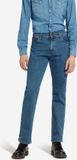 Wrangler Heren Jeans Broeken regular/straight Fit Blauw 29W / 32L Volwassenen