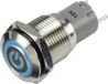 TRU COMPONENTS 1303026 LAS2GQF-11ZET/B/12V/S/P Drukschakelaar
