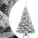 vidaXL Kunstkerstboom met ballen 150 cm 150 LED's Warmwit