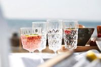 Sagaform Verre à picnic, lot de 4, transparent, acrylique, 30 cl