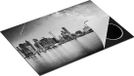 Chefcare Inductie Beschermer New York Skyline Zwart Wit 75x50 cm