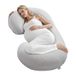 VEVOR Coussin de Grossesse, Forme C, Oreiller de Maternité pour Tout le Corps