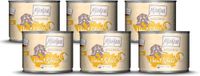 MjAMjAM - Premium natvoer voor honden - Wellness - Huid & Vacht - Kip, 6 pak (6x200g), graanvrij