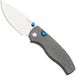 Kizer Vanguard Glaux V3801A1 Satin 14C28N, Norplex UltreX Micarta, zakmes
