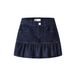 NAME IT KIDS korte spijkerrok met glitters - donkerblauw