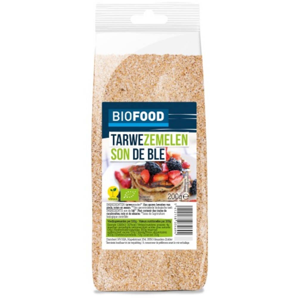 Biofood Tarwezemelen Bio 200 g