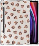 B2Ctelecom Back Cover voor Samsung Galaxy Tab S9 Poep Emojis