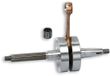 Malossi Piaggio Zip vilebrequin Argent