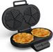 Princess 132384 Dubbel Wafelijzer - 10 hartvormige wafels - 1200W - Regelbare thermostaat - PFAS-vrij - Antraciet