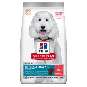 Hill's Hill's Science Plan Hond Adult Hypoallergenic Medium Zalm 14kg