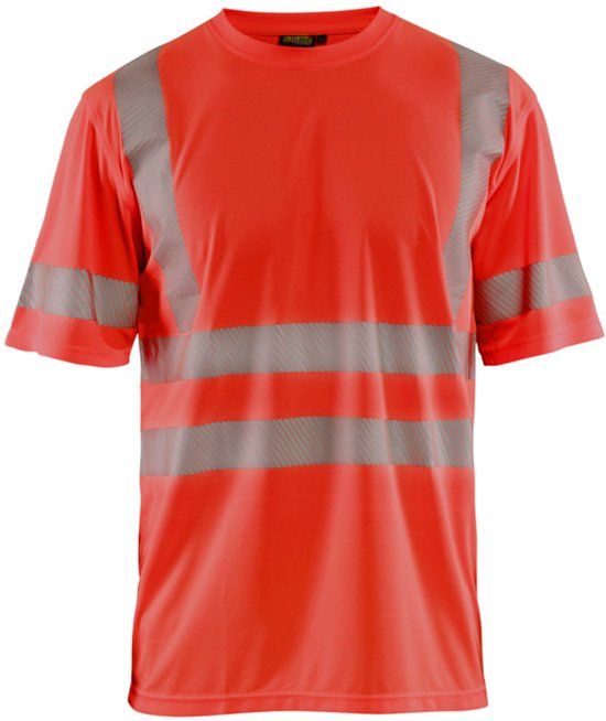 Blåkläder UV-T-shirt High Vis 3420-1013 - High Vis Rood - XS