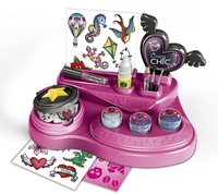 Clementoni Crazy Chic Crazy Tattoo Kit - Girls - Multicolour