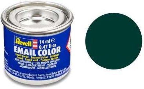 Revell #40 Black Green - Matt - Enamel - 14ml Verf potje