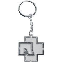 Rammstein Rammstein Logo Sleutelhanger - zilverkleurig