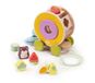 Trekbare Sevi Trekbare hamster (9 stuks) | educatieve spellen van hout voor kinderen 0+ 1+ 2+ | 23 x 20 x 13 cm | eerste games | model 83133