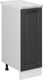 Vicco R-Line Apotheekkast – 30 cm WB Marmer Antraciet landhuis