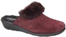 Josef Seibel Dames Pantoffels Aubergine Maat 42