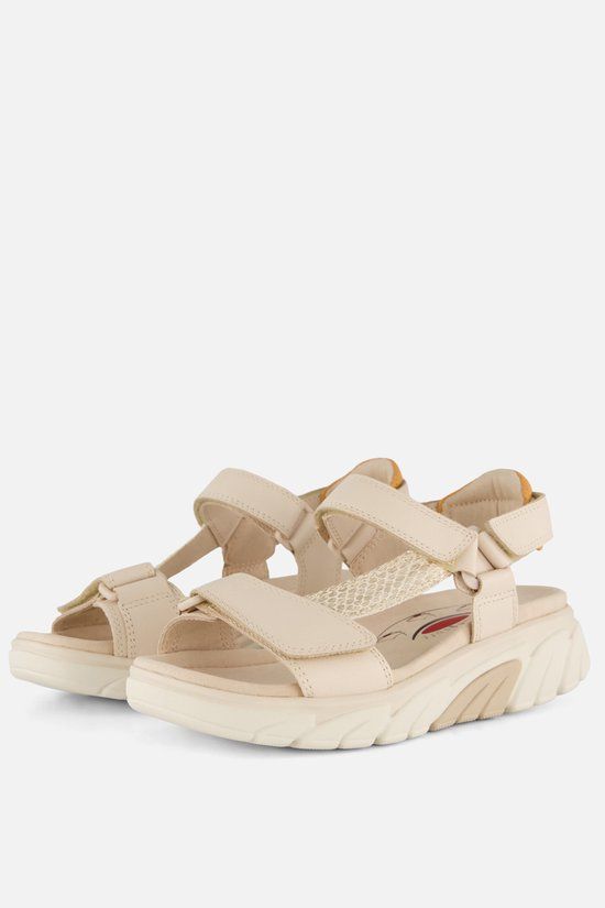 Gabor Rollingsoft Sandalen beige Leer - Maat 7